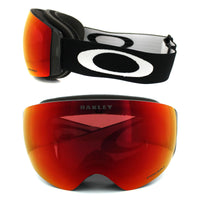 Oakley Ski Snow Goggles Flight Deck XM OO7064-39 Matt Black Prizm Torch Iridium