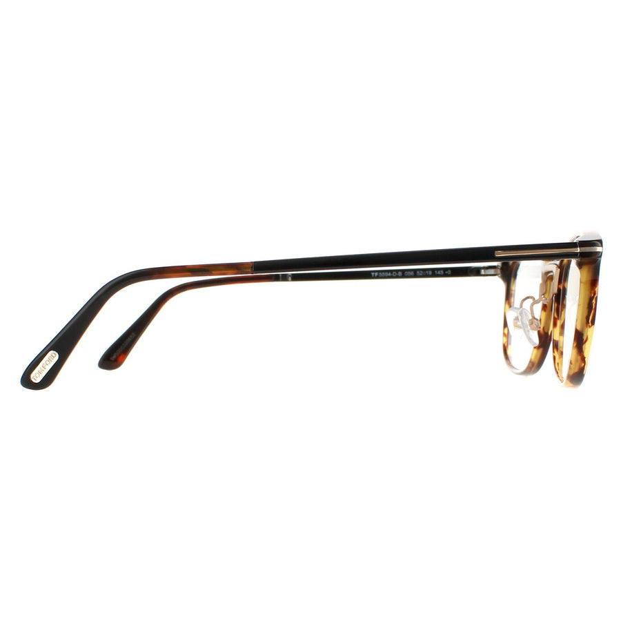 Tom Ford Glasses Frames FT5594-D-B 056 Shiny Vintage Havana Men