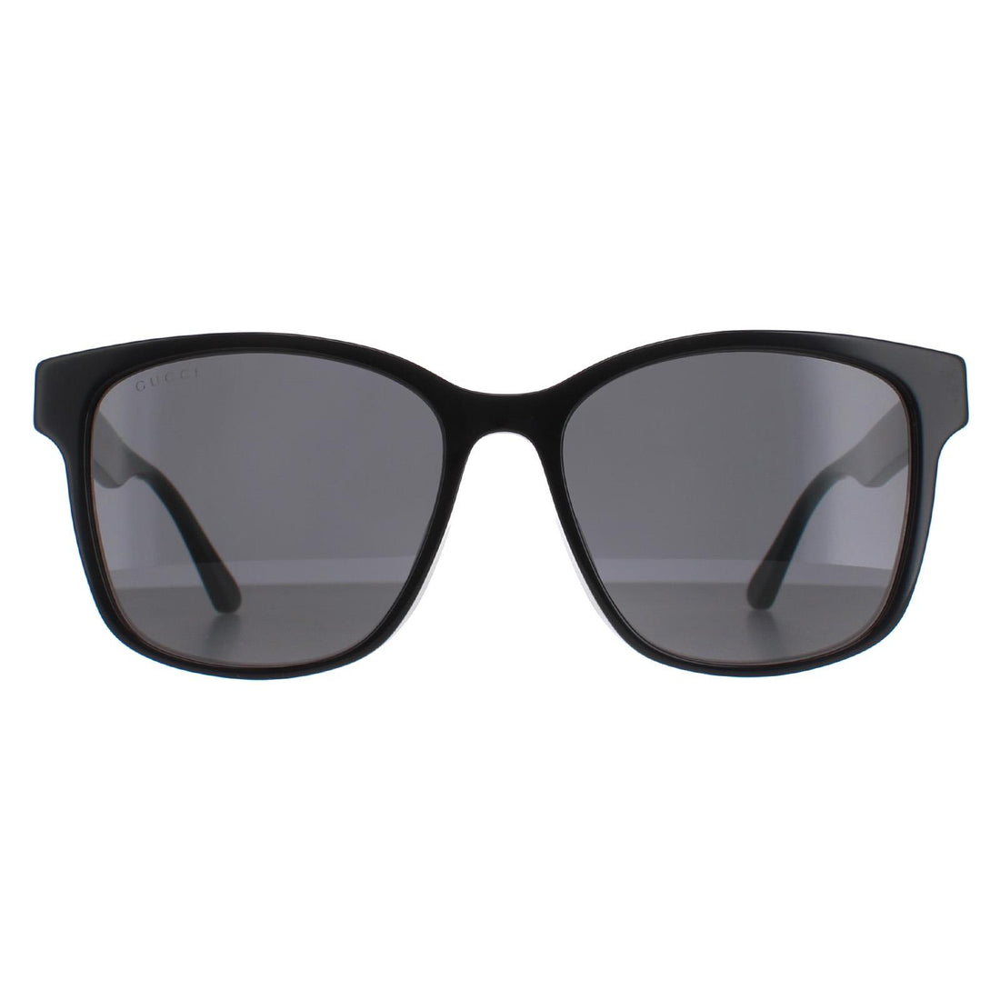 Gucci Sunglasses GG0417SK 001 Black Green and Red Grey
