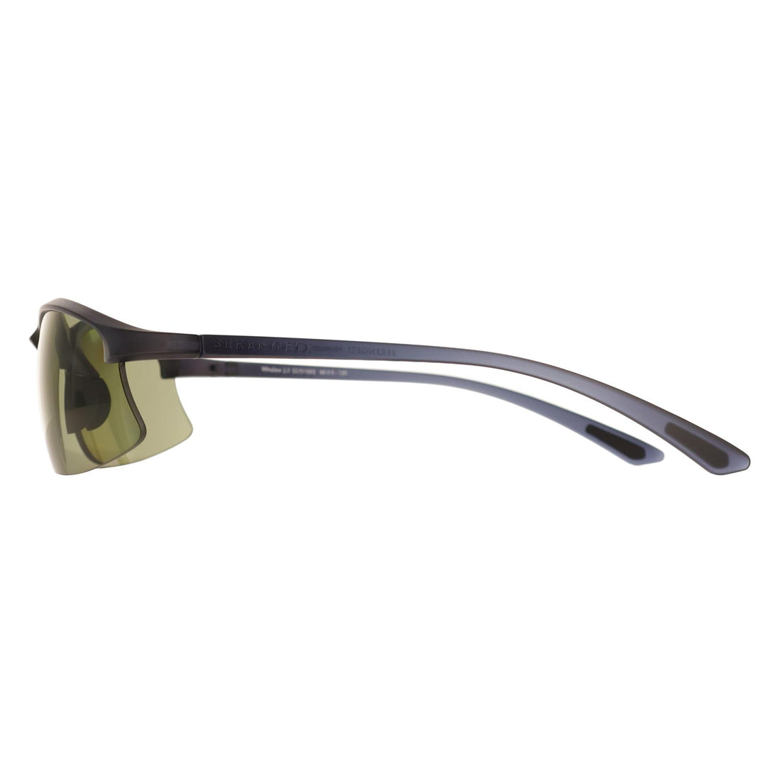 Serengeti Sunglasses Winslow 2.0 SS751003 Matte Crystal Black Saturn Polarized 555nm Green