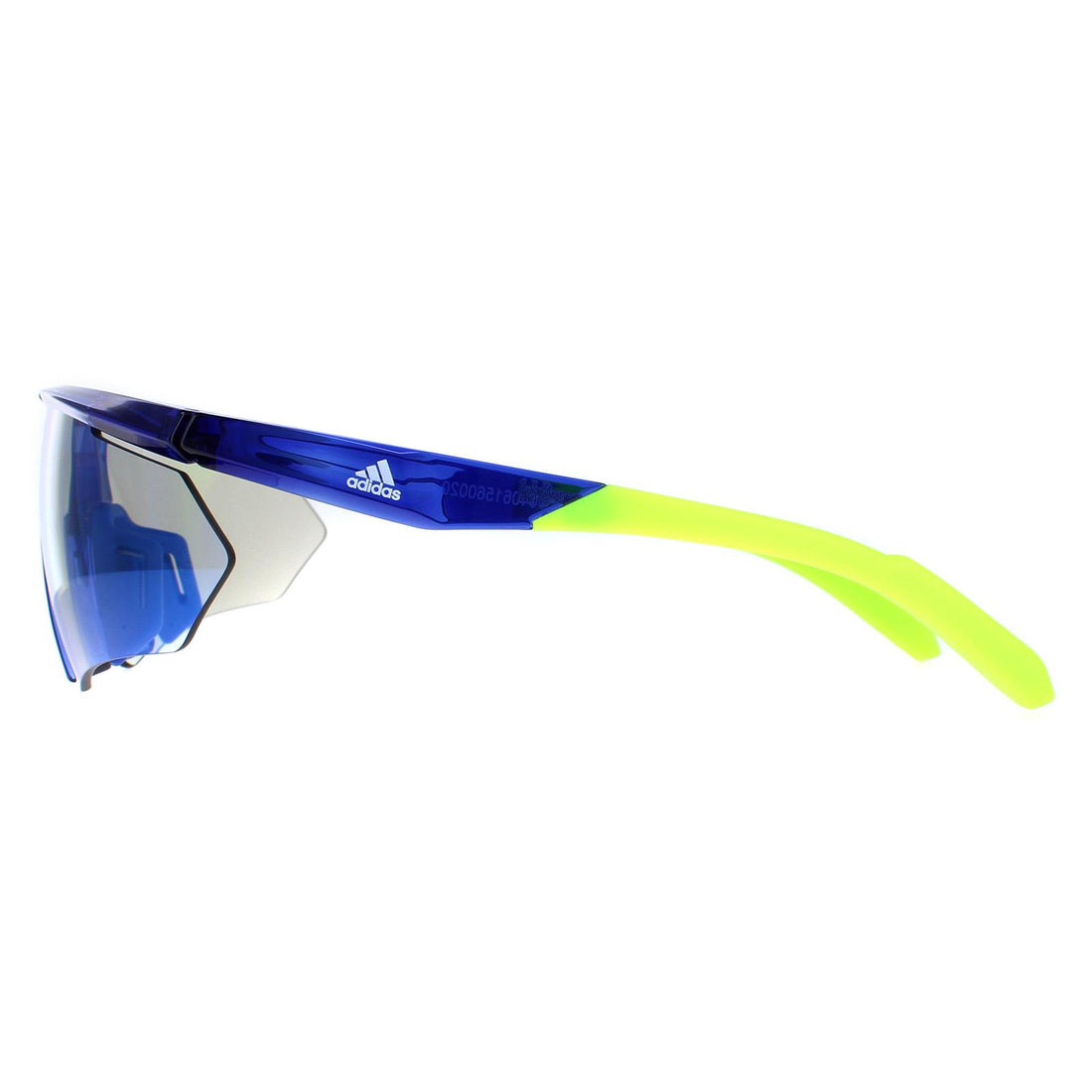 Adidas Sunglasses SP0027 91X Frosted Blue Vario Mirror Blue Photochromic