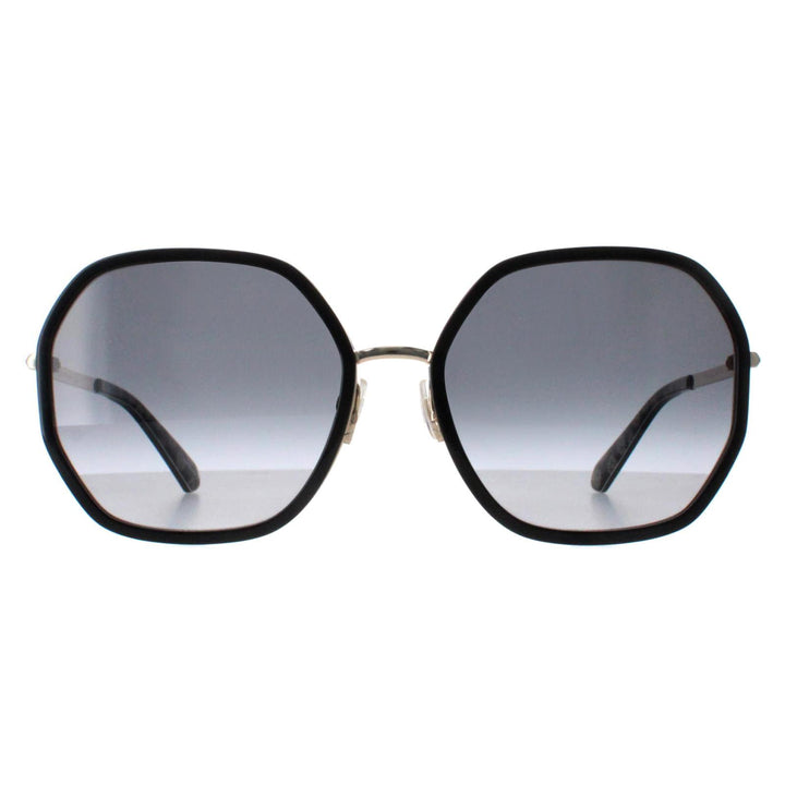 Kate Spade Sunglasses Nicola/G/S RHL 9O Gold Black Grey Gradient