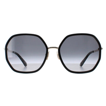 Kate Spade Sunglasses Nicola/G/S RHL 9O Gold Black Grey Gradient