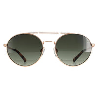 Ted Baker Sunglasses TB1531 Warner 400 Gunmetal Grey Dark Green Gradient