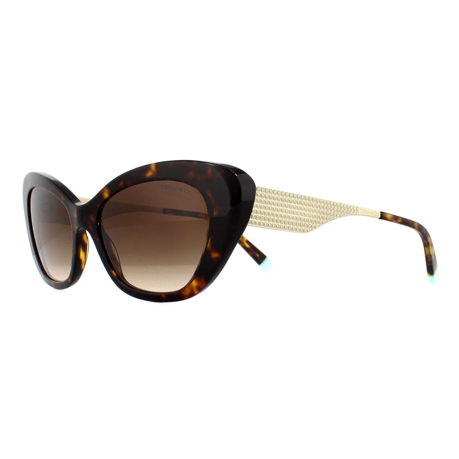 Tiffany Sunglasses TF 4158 80153B Dark Havana Brown Gradient