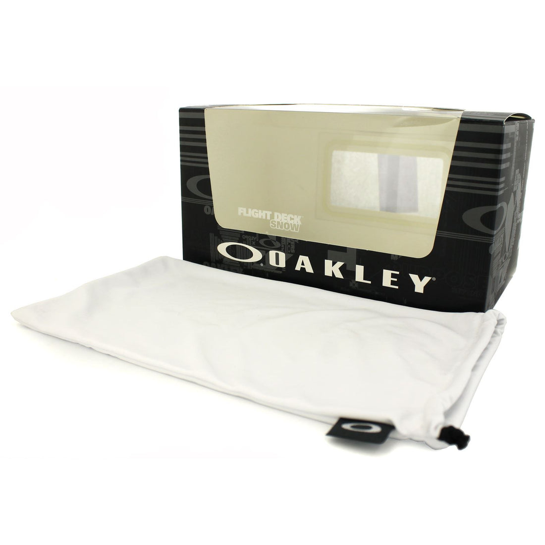 Oakley Ski Snow Goggles Flight Deck OO7050-33 Matt Black Prizm Torch Iridium