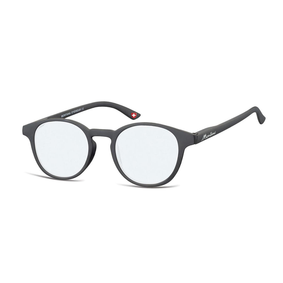 Montana Reading Glasses BLF52 2.00 Black Men Women Blue Light Block