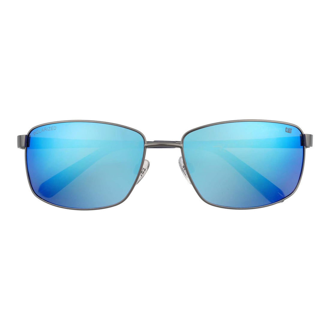 Caterpillar Sunglasses CTS-8030 005P Ruthenium Blue Mirror Polarized