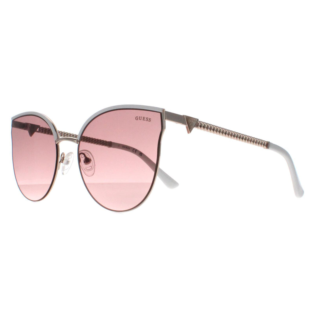 Guess Sunglasses GF6092 32T Gold Bordeaux Gradient