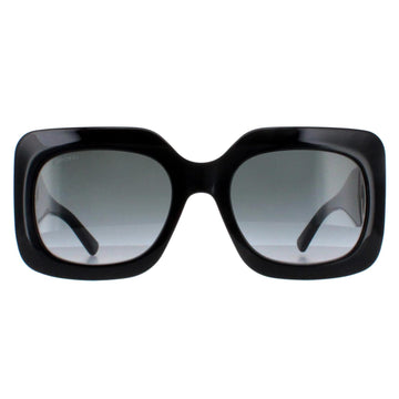 Jimmy Choo Sunglasses GAYA/S 807 9O Black Grey Gradient