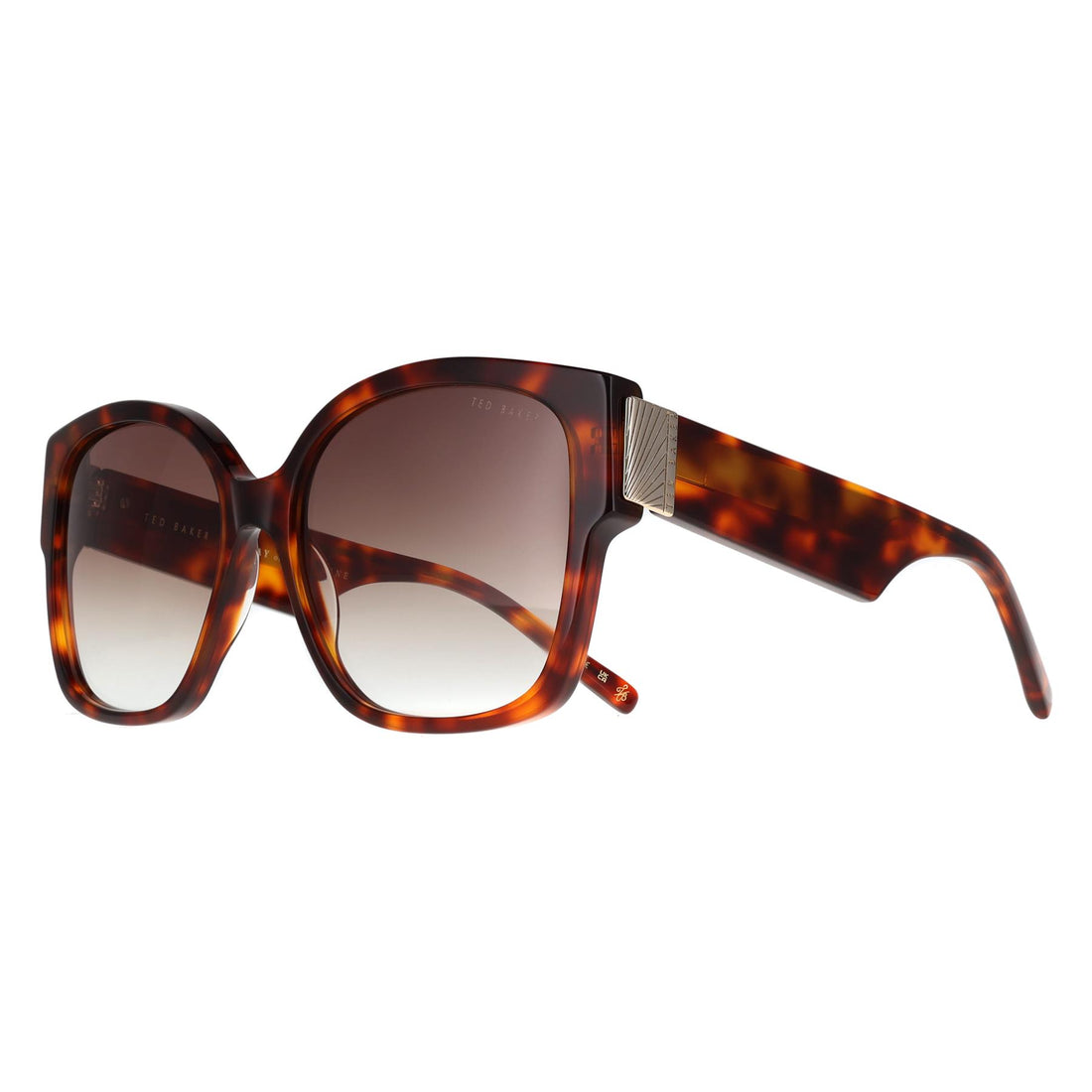 Ted Baker Sunglasses TB1767 Linia 100 Gloss Classic Tortoise Brown Gradient