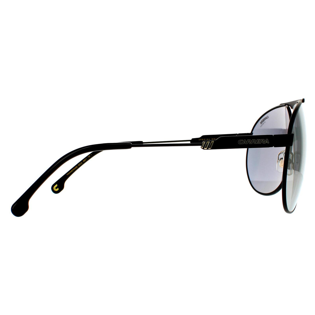 Carrera Sunglasses Panamerika65 003 JO Matte Black Grey Bronze Mirror