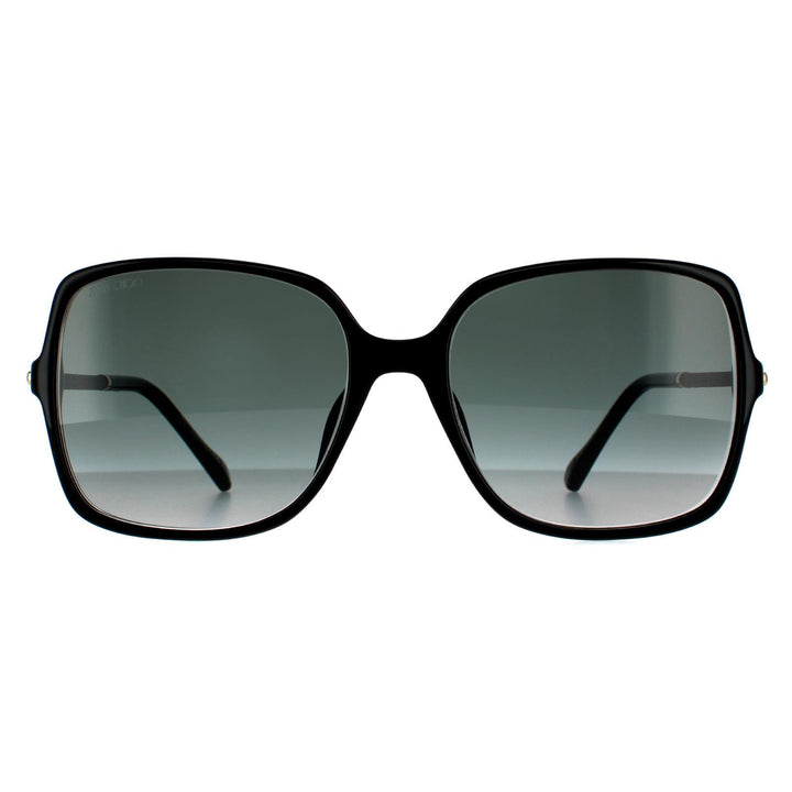 Jimmy Choo Sunglasses EPPIE/G/S 807 9O Black Dark Grey Gradient