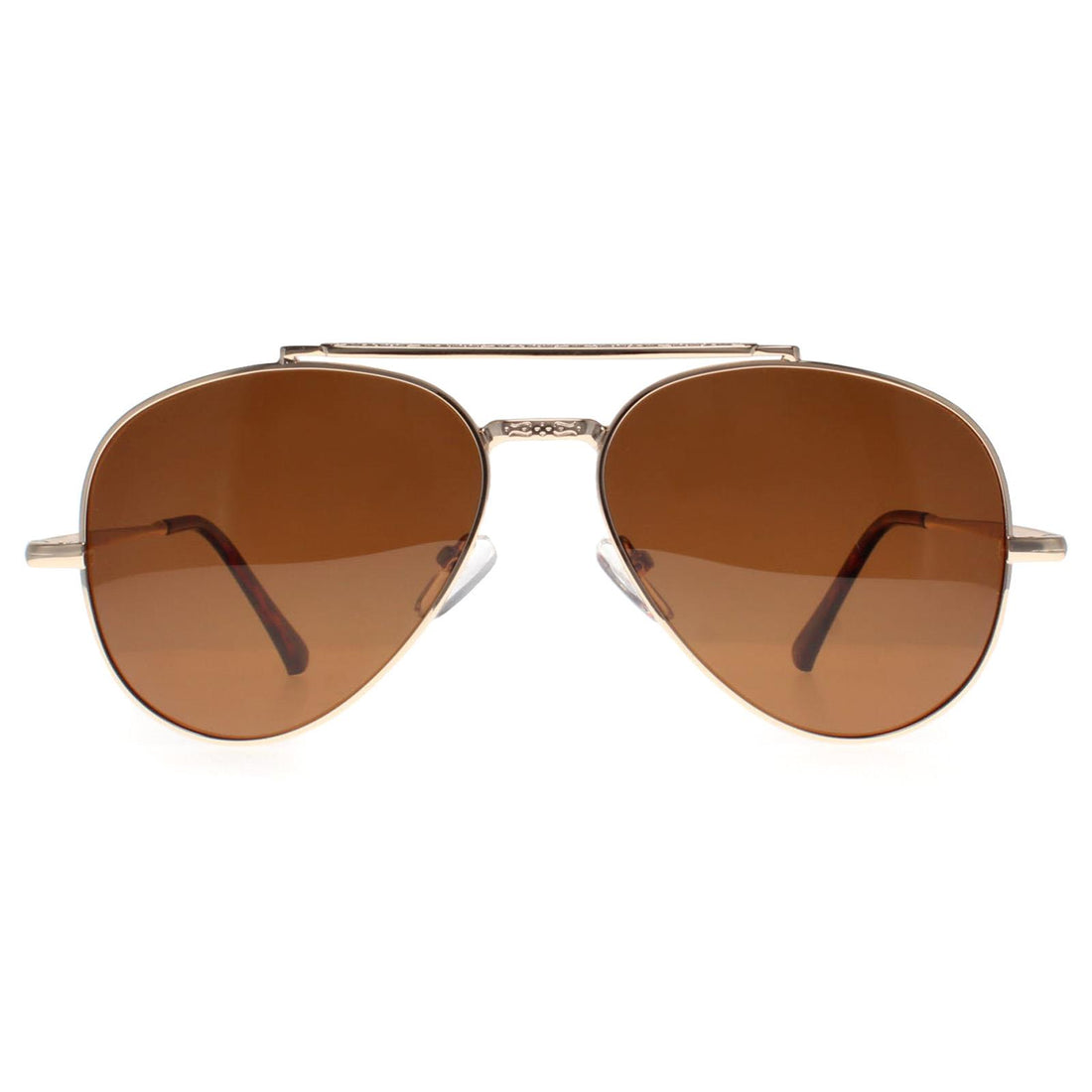 Montana Sunglasses MP185 A Shiny Gold Brown Polarized