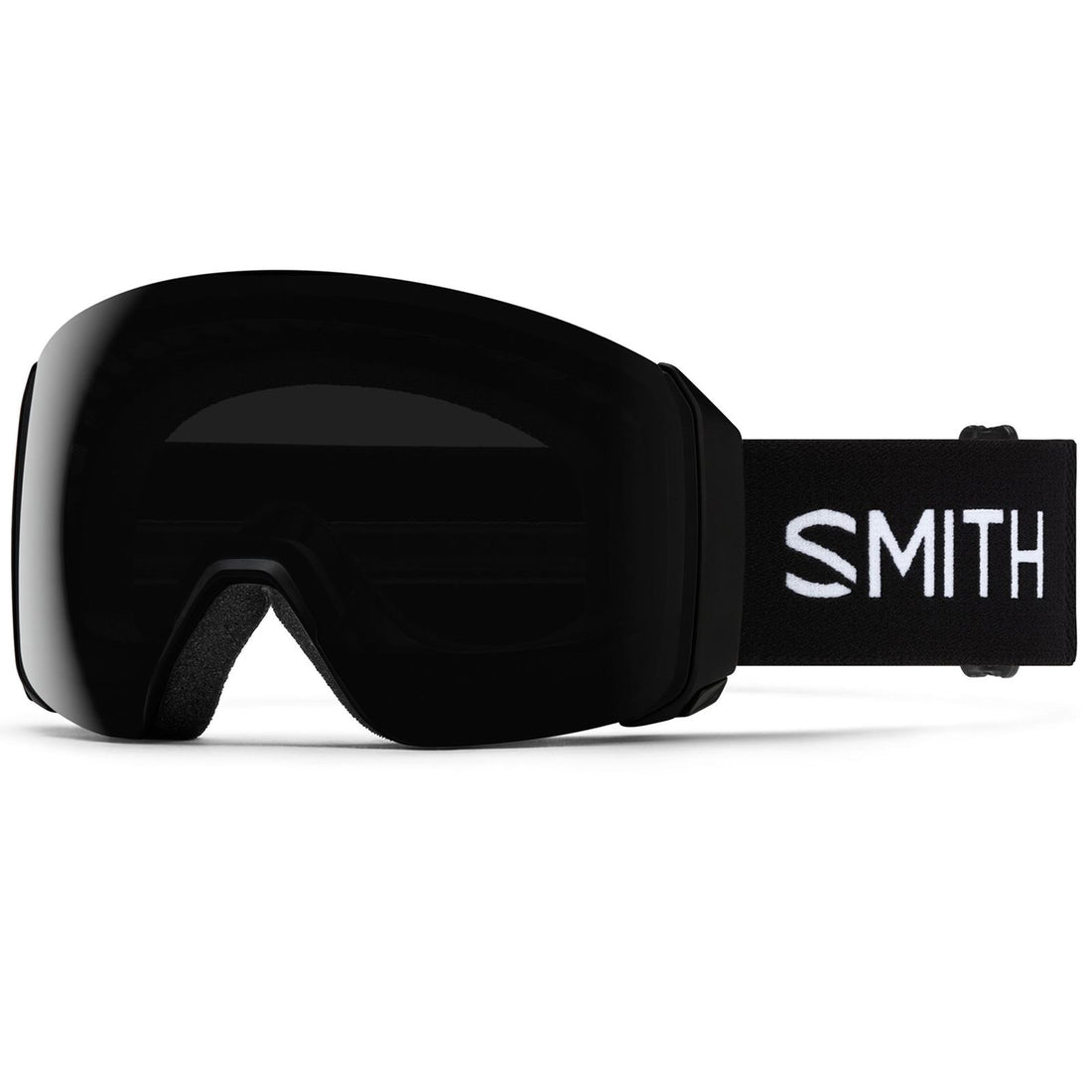 Smith Ski Goggles 4D Mag XL 0JX 4Y Black ChromaPop Sun Black & CP Storm Blue Sensor Mirror