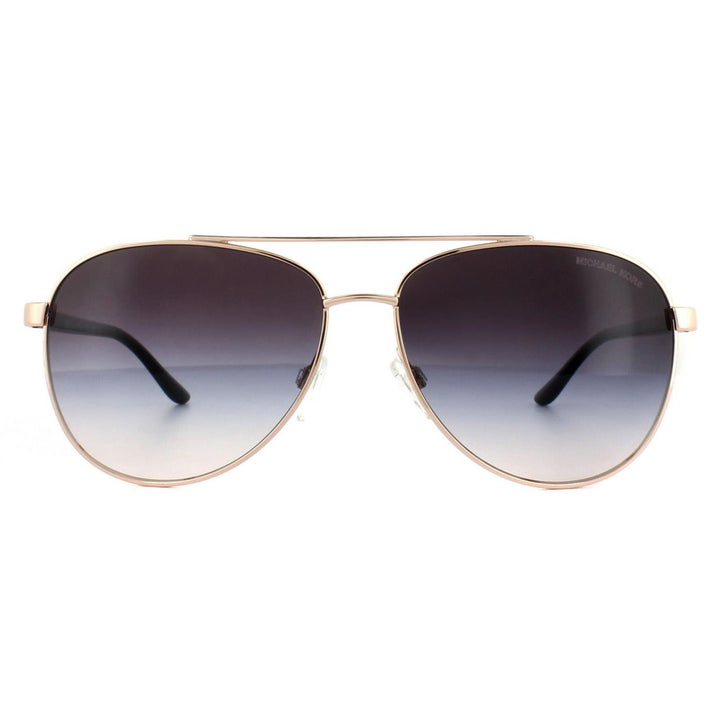 Michael Kors Sunglasses Hvar 5007 109936 Rose Gold Brown Gradient