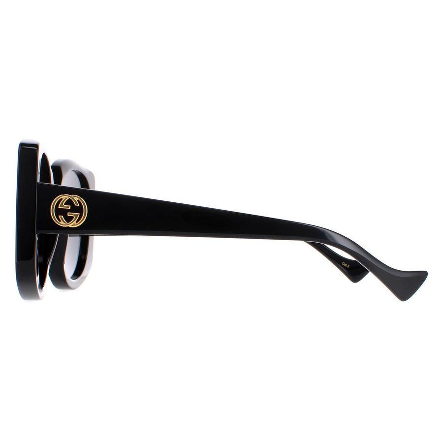 Gucci Sunglasses GG1257S 001 Black Grey
