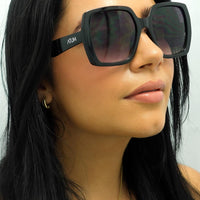 Atum Sunglasses Zouk C1 Shiny Black Smoke Grey Gradient