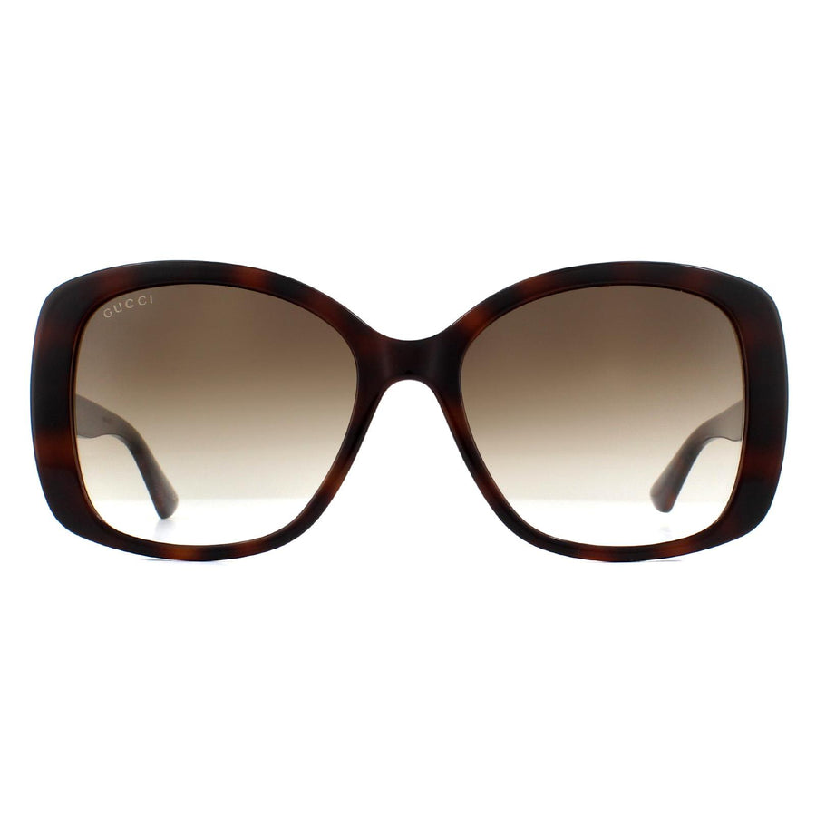 Gucci Sunglasses GG0762S 002 Havana Brown Gradient