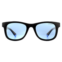 Polaroid Kids PLD 8009/N/NEW Sunglasses Black Blue Blue Polarized