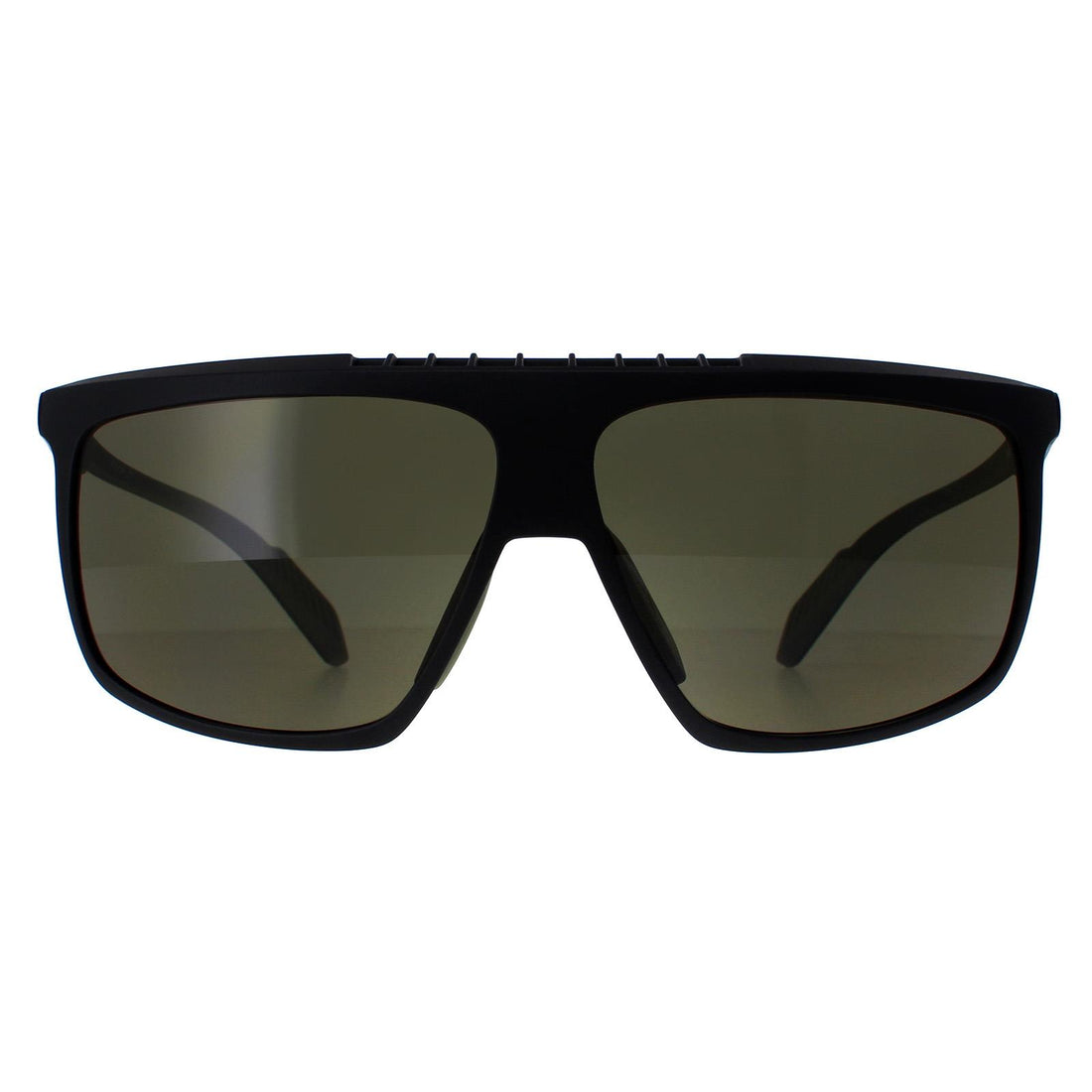 Adidas SP0032-H Sunglasses Antique Black Kolor Up Green