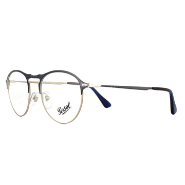 Persol Glasses Frames PO7092V 1073 Blue Bronze 48mm Mens
