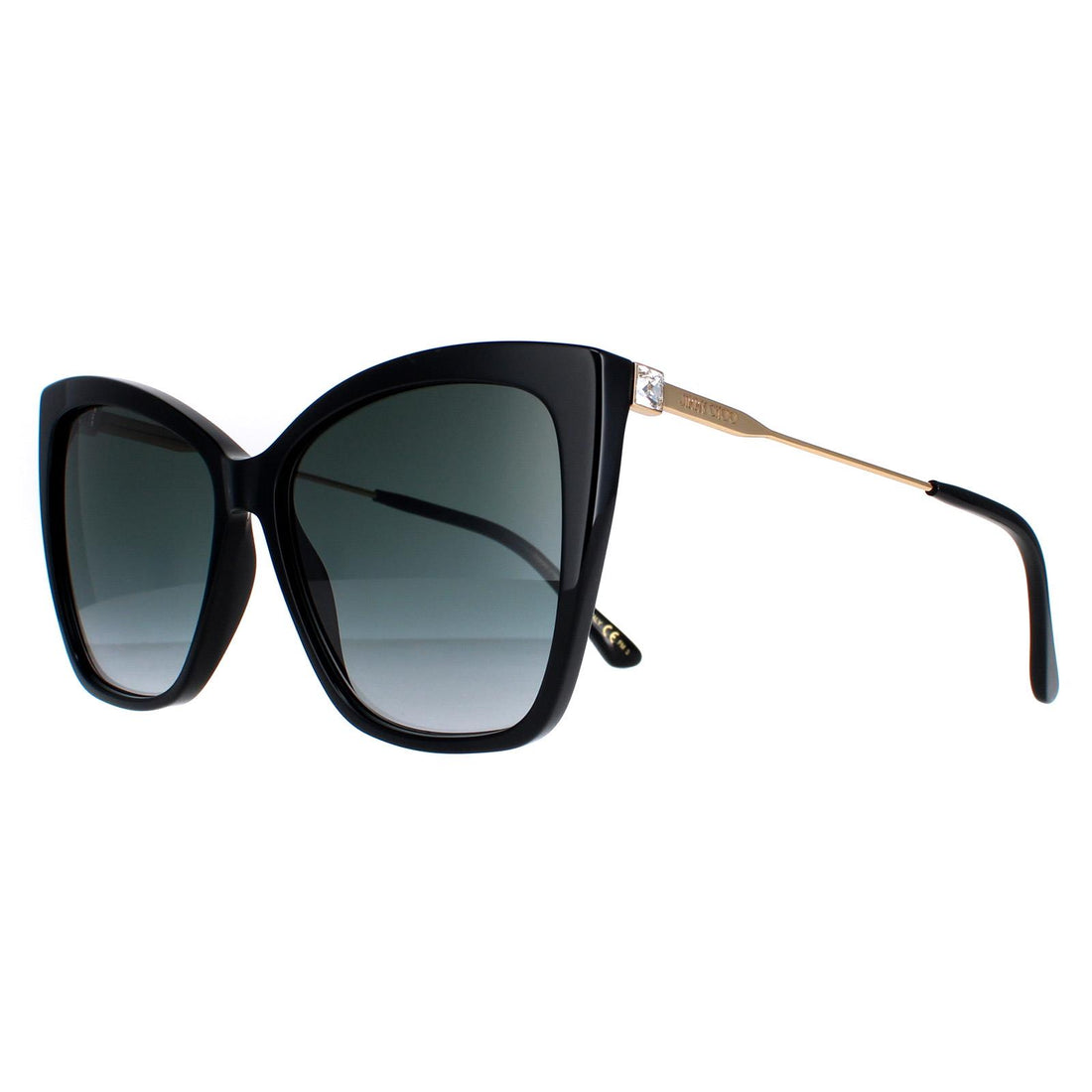 Jimmy Choo Sunglasses Seba/S 807/9O Black Grey Gradient