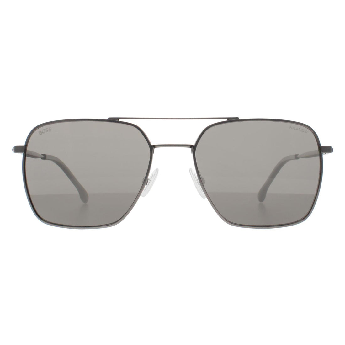 Hugo Boss Sunglasses BOSS 1414/S R80 M9 Matte Dark Ruthenium Grey Polarised