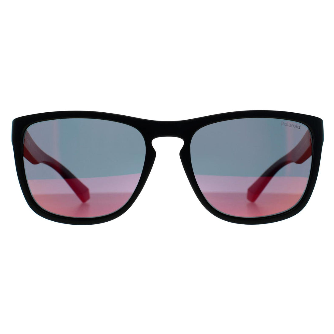 Polaroid Sunglasses PLD 2161/S OIT OZ Black Red Multilayer Polarized