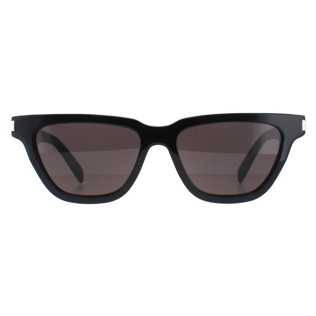 Saint Laurent SL 462 SULPICE Sunglasses Shiny Black / Dark Grey Smoke