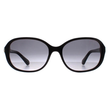 Kate Spade Sunglasses Izabella/G/S 2M2 9O Black Gold Dark Grey Gradient