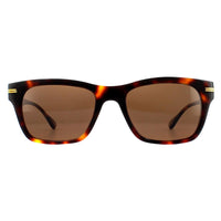 Dunhill SDH014 Sunglasses Matt Dark Havana / Brown Polarized