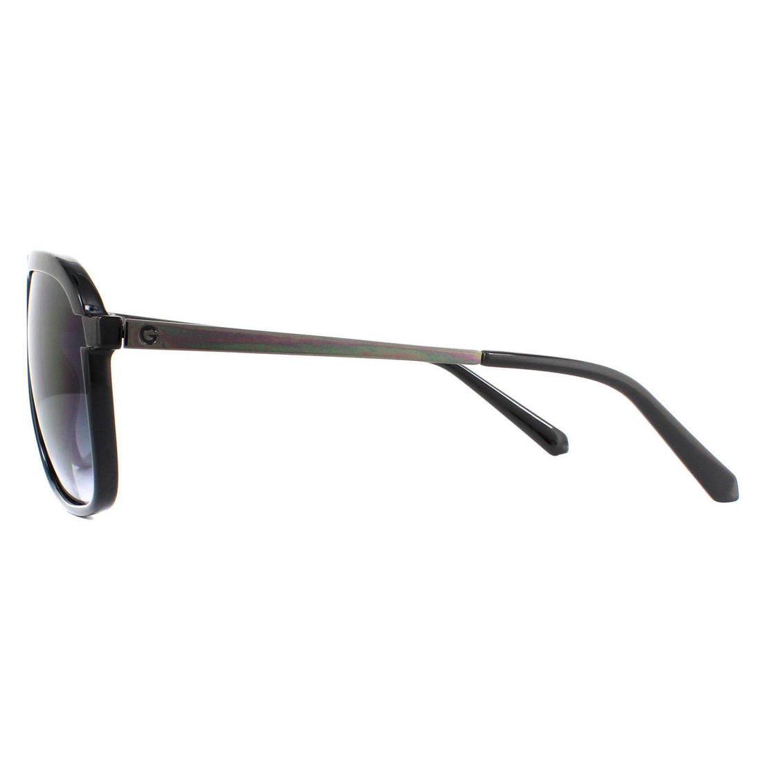 Guess Sunglasses GG2121 01B Shiny Black Smoke Gradient