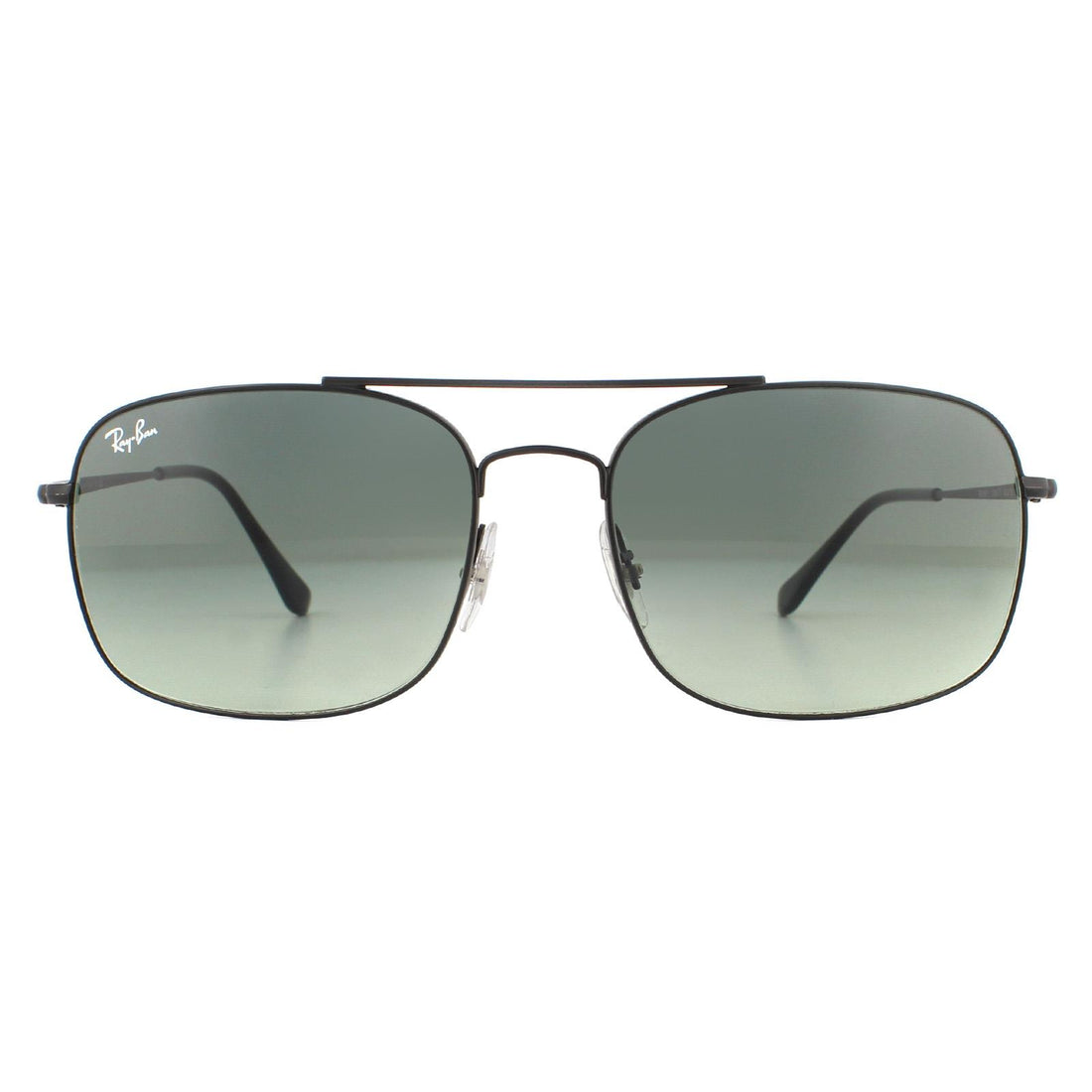 Ray-Ban RB3611 Sunglasses Matte Black Dark Grey Gradient