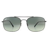 Ray-Ban RB3611 Sunglasses Matte Black Dark Grey Gradient