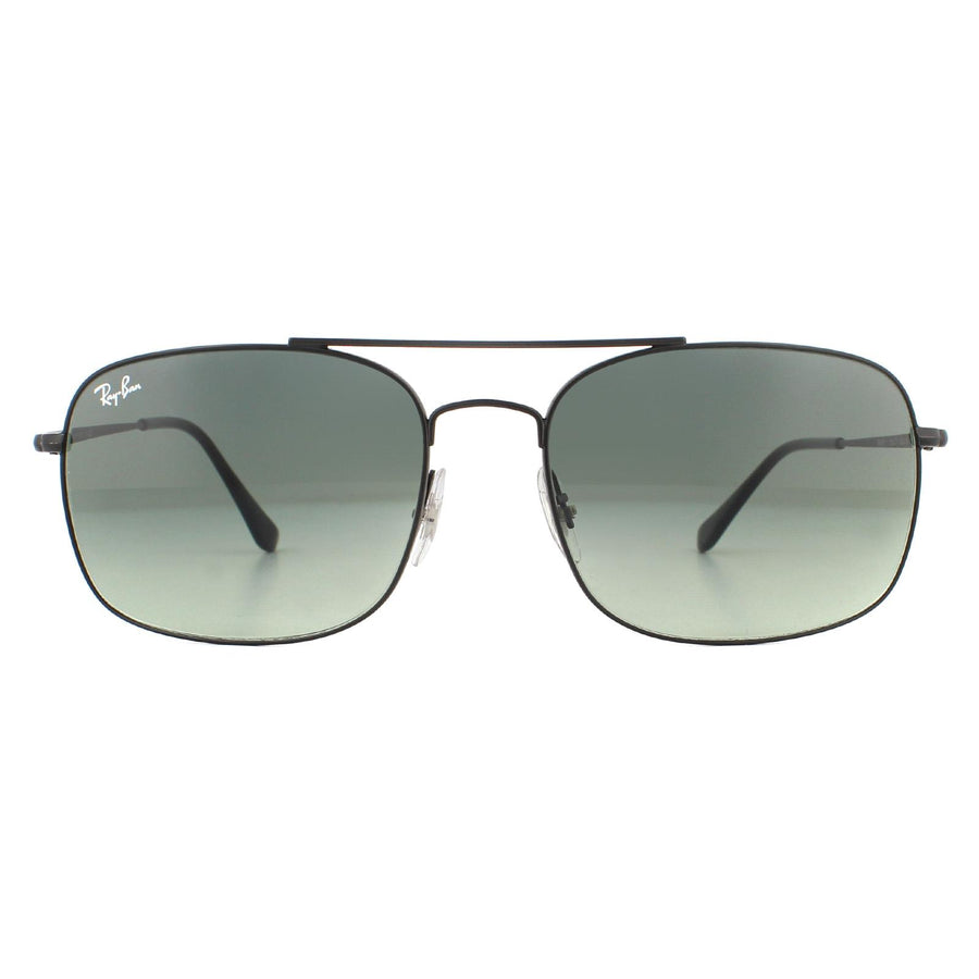 Ray-Ban RB3611 Sunglasses Matte Black Dark Grey Gradient