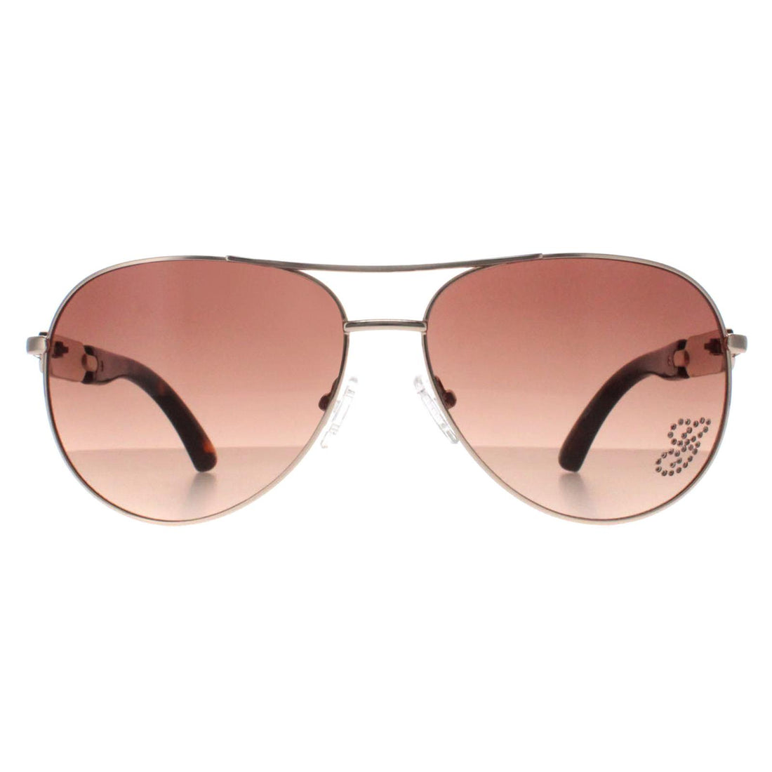 Guess Sunglasses GU7295 H73 Gold Brown Gradient