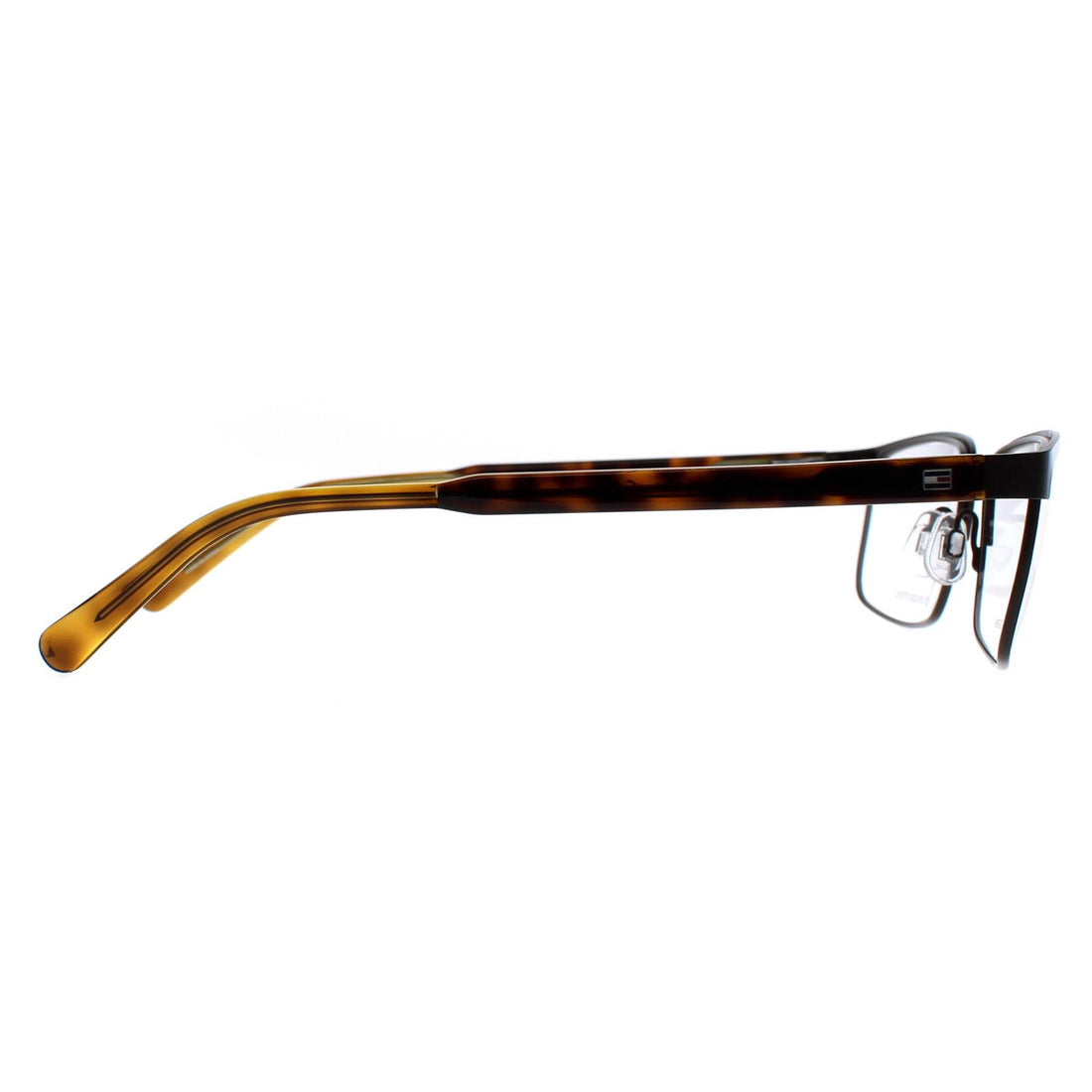 Tommy Hilfiger Glasses Frames TH 1235 1IQ Matte Brown Green Men