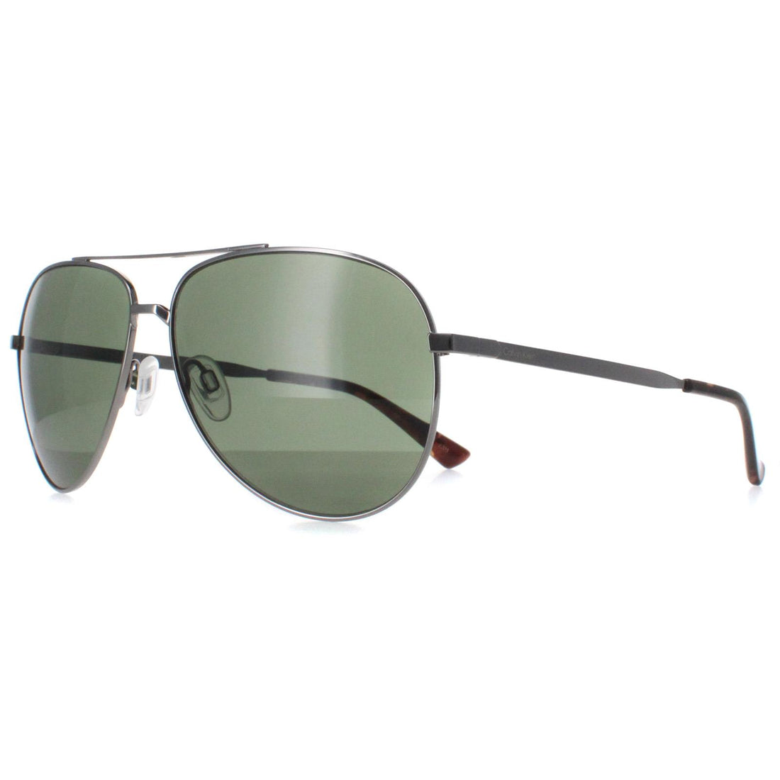 Calvin Klein Sunglasses CK22124S 051 Light Ruthenium Green