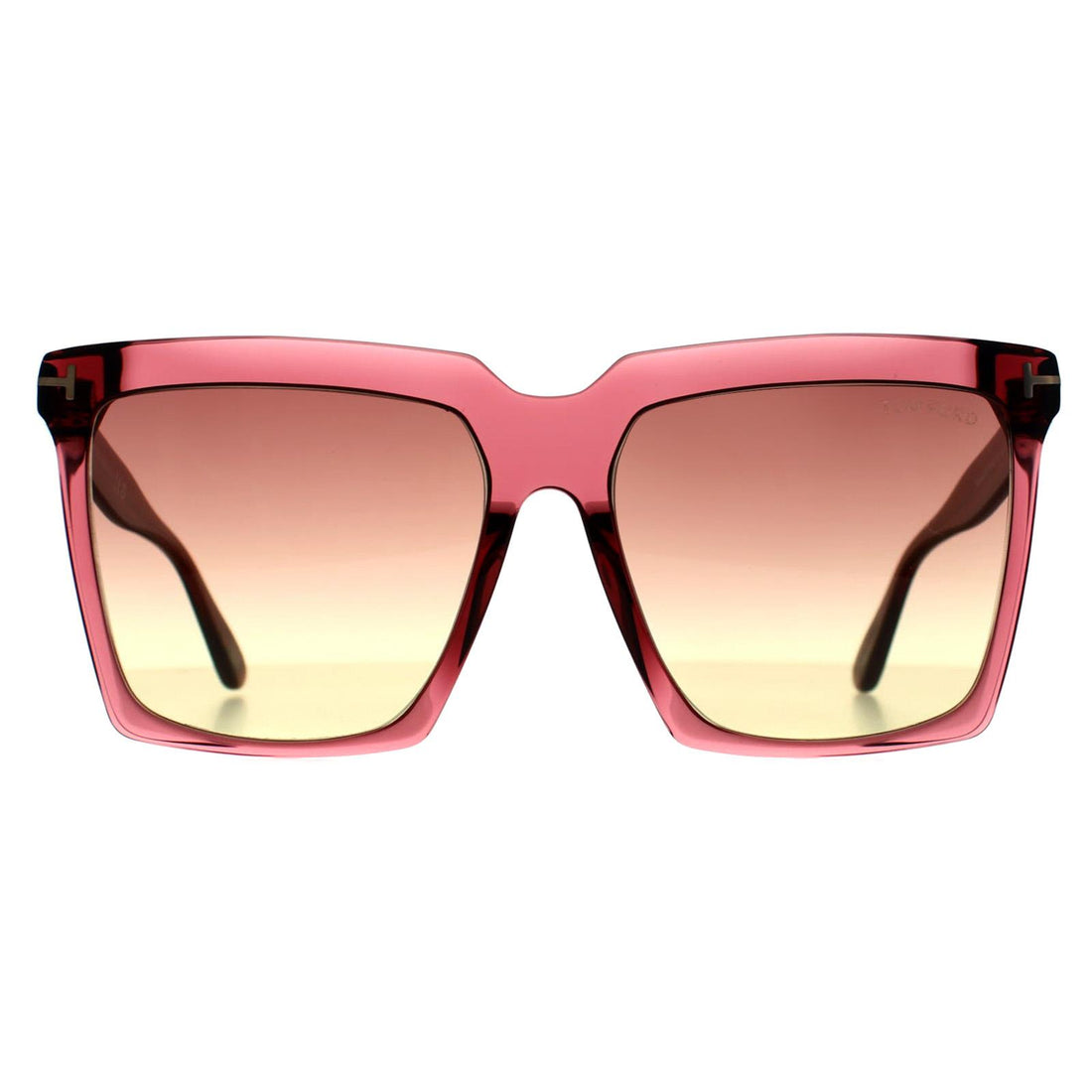 Tom Ford Sunglasses Sabrina FT0764 69T Shiny Bordeaux Bordeaux Gradient