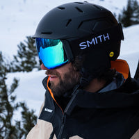 Smith Ski Goggles 4D Mag XL 0JX OQ Black ChromaPop Photochromic Red Mirror & CP Storm Blue Sensor Mirror