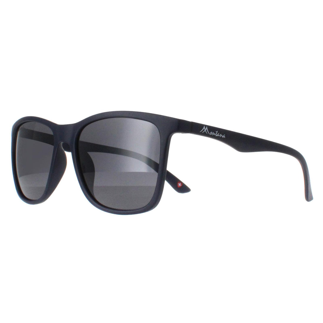 Montana Sunglasses MP6 B Matte Dark Blue Smoke Polarized