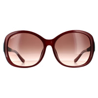 Salvatore Ferragamo SF744SLA Sunglasses Red / Brown Gradient