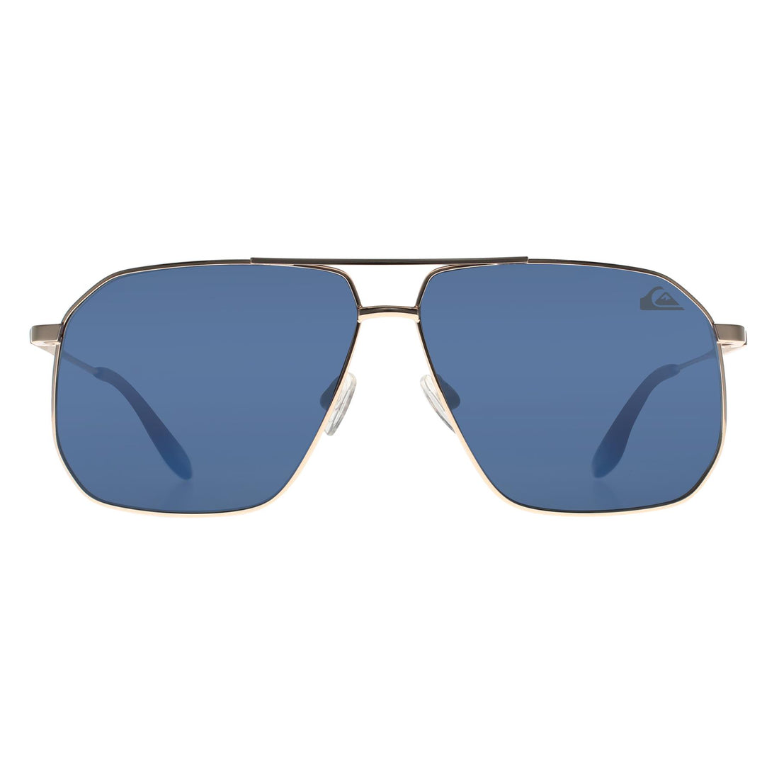 Quiksilver Sunglasses QS3009 SGLD Shiny Gold Blue Polarized