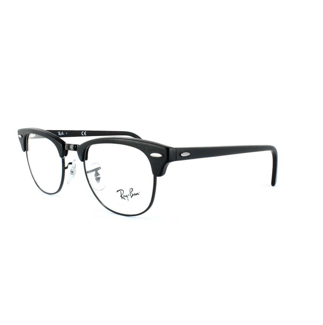 Ray-Ban Glasses Frames 5154 Clubmaster 2077 Matt Black 51mm