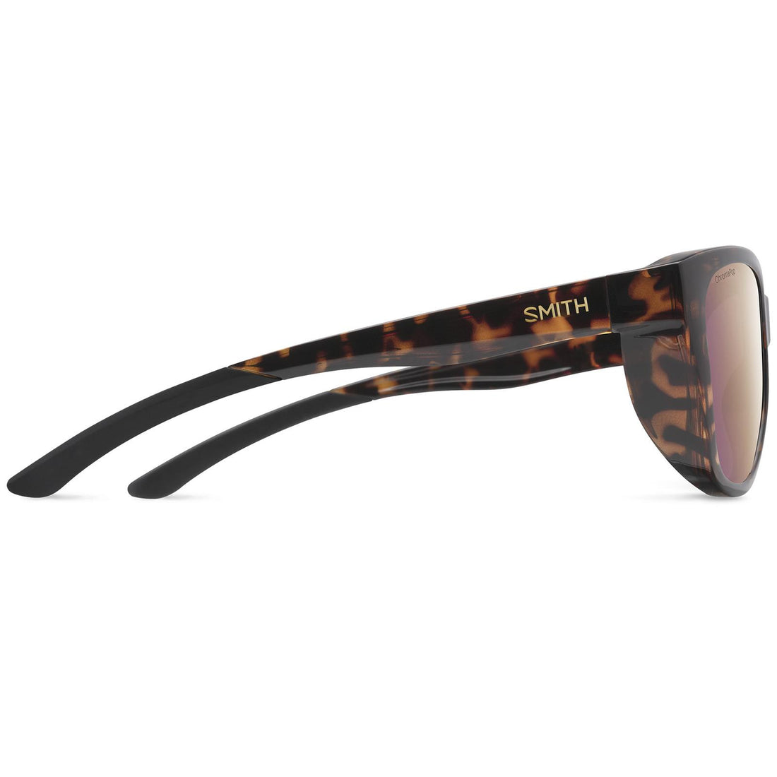 Smith Sunglasses Shoal 086 9V Tortoise ChromaPop Polarized Rose Gold Mirror