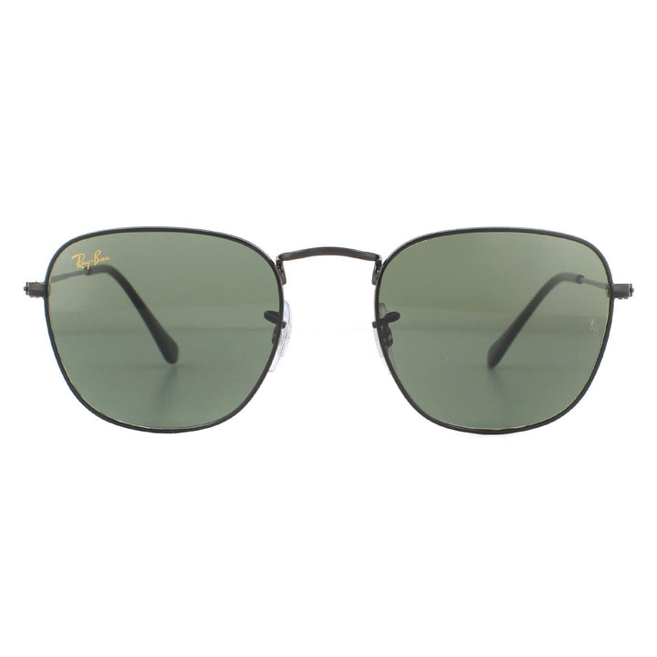Ray-Ban Frank Legend RB3857 Sunglasses Polished Black Green G-15
