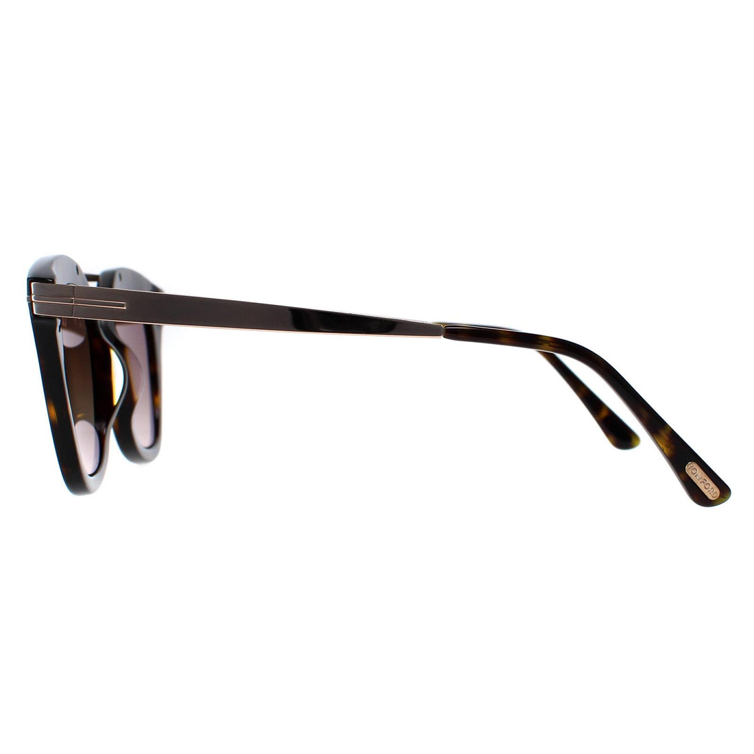Tom Ford Sunglasses 0575 Anna 52G Dark Havana Brown Mirror