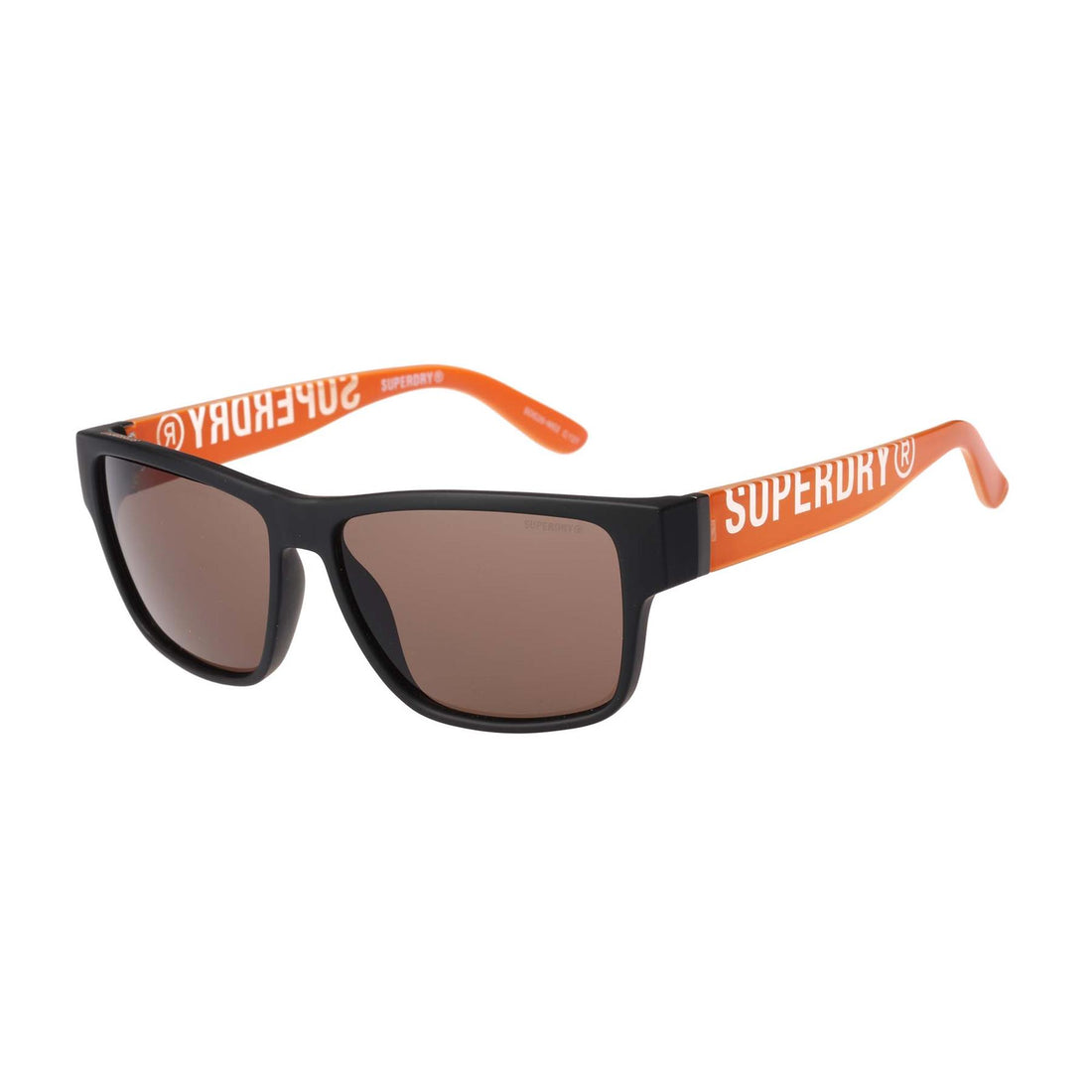 Superdry Sunglasses SDS-5047 127 Matte Black Orange Brown