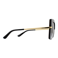 Dolce & Gabbana Sunglasses DG4373 32468G Top Black on Transparent Black Grey Gradient